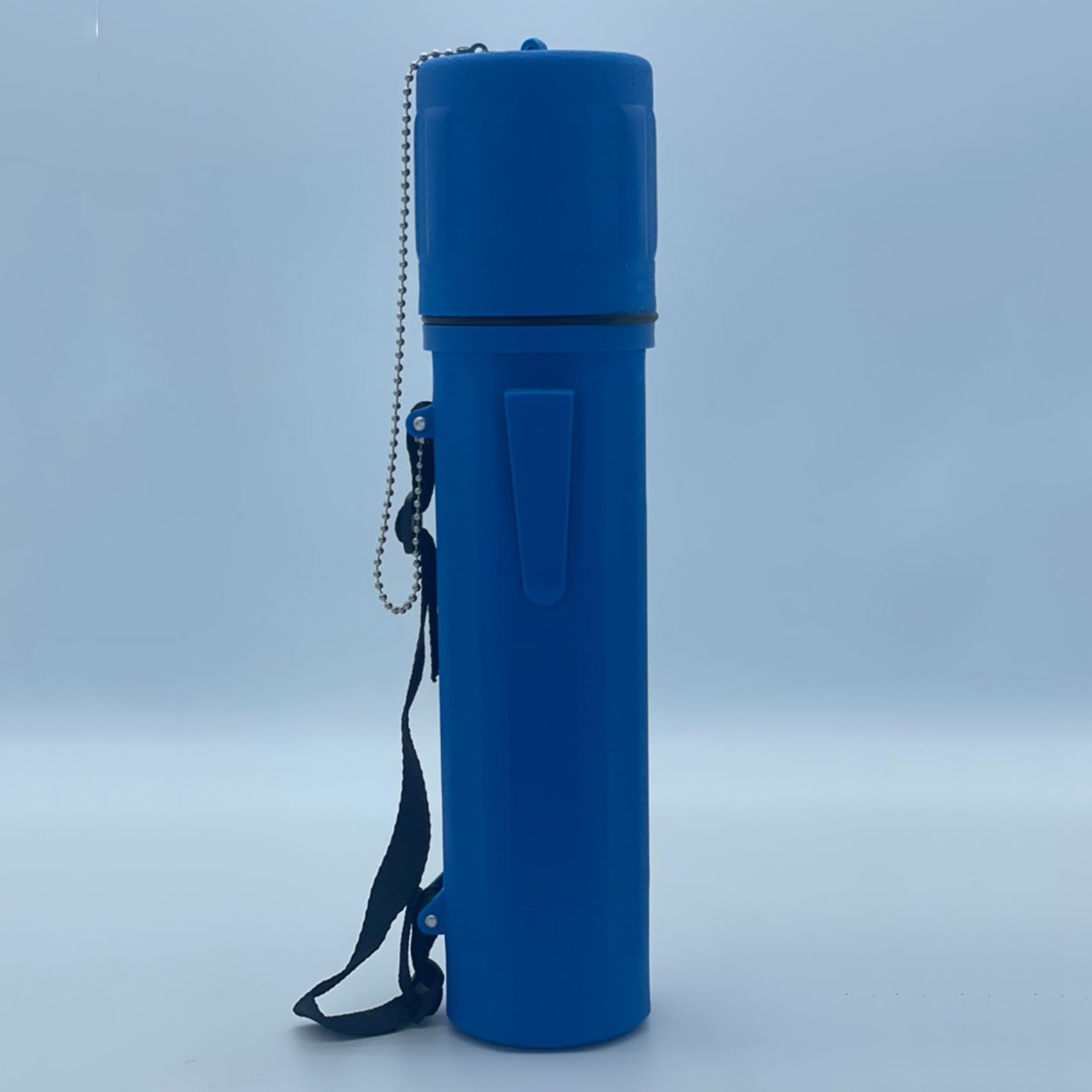 3X Contenedor de Tubo de Almacenamiento de Varilla de Electrodo de Soldadura con Protector Azul de 10 Libras, Contenedor con Correas y Cadena