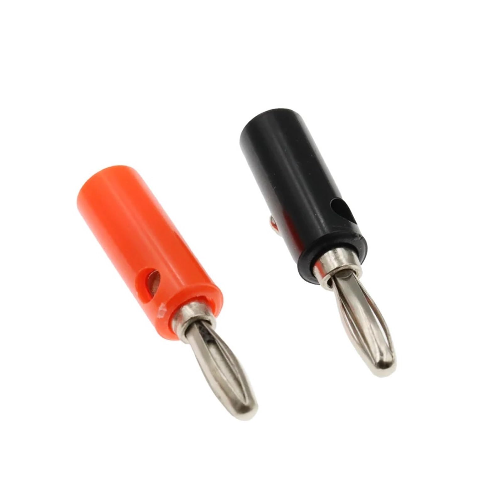 Pinza de cocodrilo aislada de 4mm con mango de plástico para cable de prueba 8
