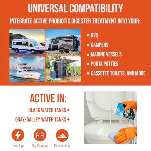 All-In-One-Advanced-Black-Tank-Treatment-for-RV-16-Treatments-Stronger-Liquid-Formula-RV-Waste-Management-Support-Odor-Eliminator-and-Maintenance-Sensor-Cleaner-California-Compliant-32-oz