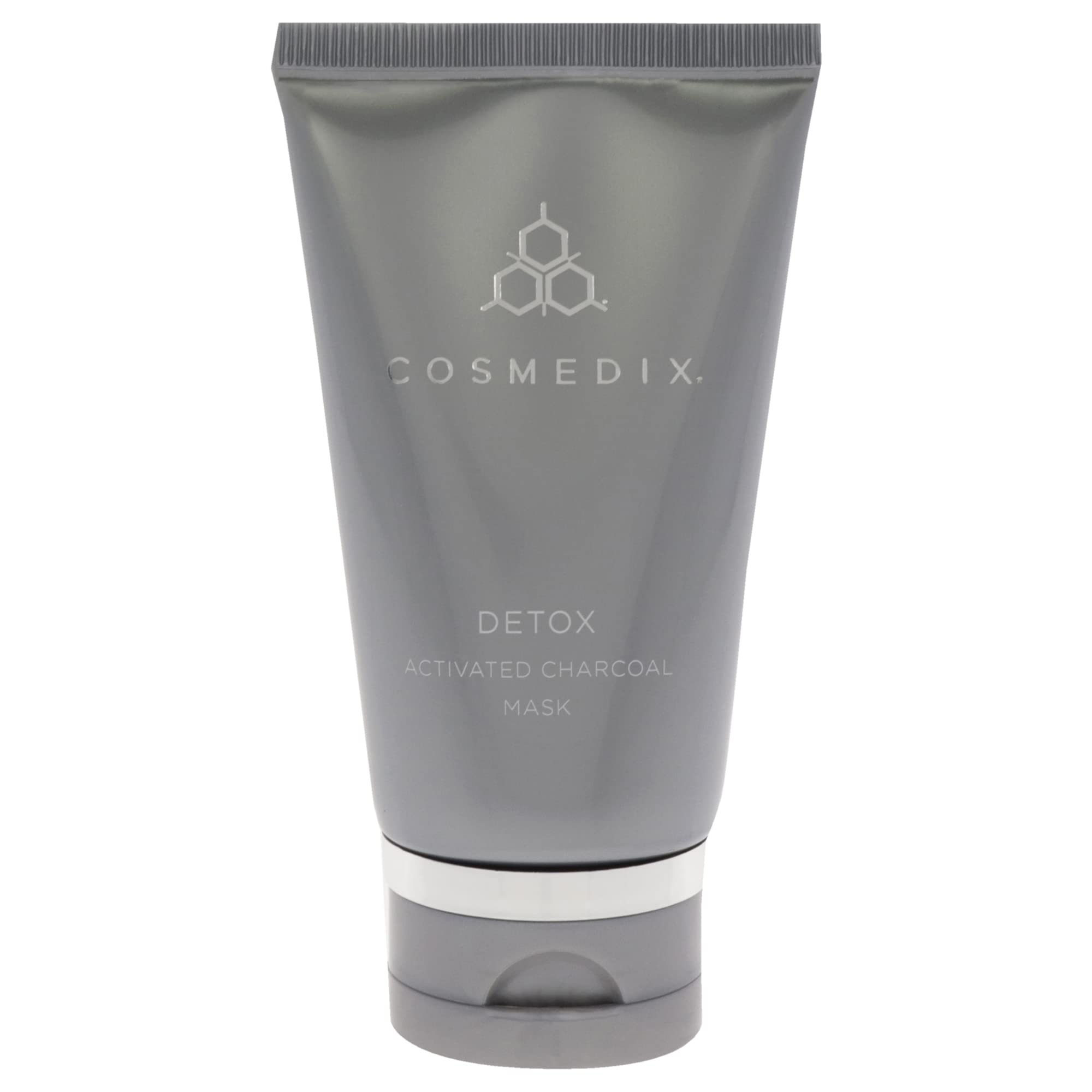 COSMEDIX Activated Charcoal Detox Mask - Gently Exfoliates Skin - Cleanses Away Age-Accelerating Pollutants and Removes Everyday Impurities - Reveals Flawlessly Fresh Complexion - 2.6 oz