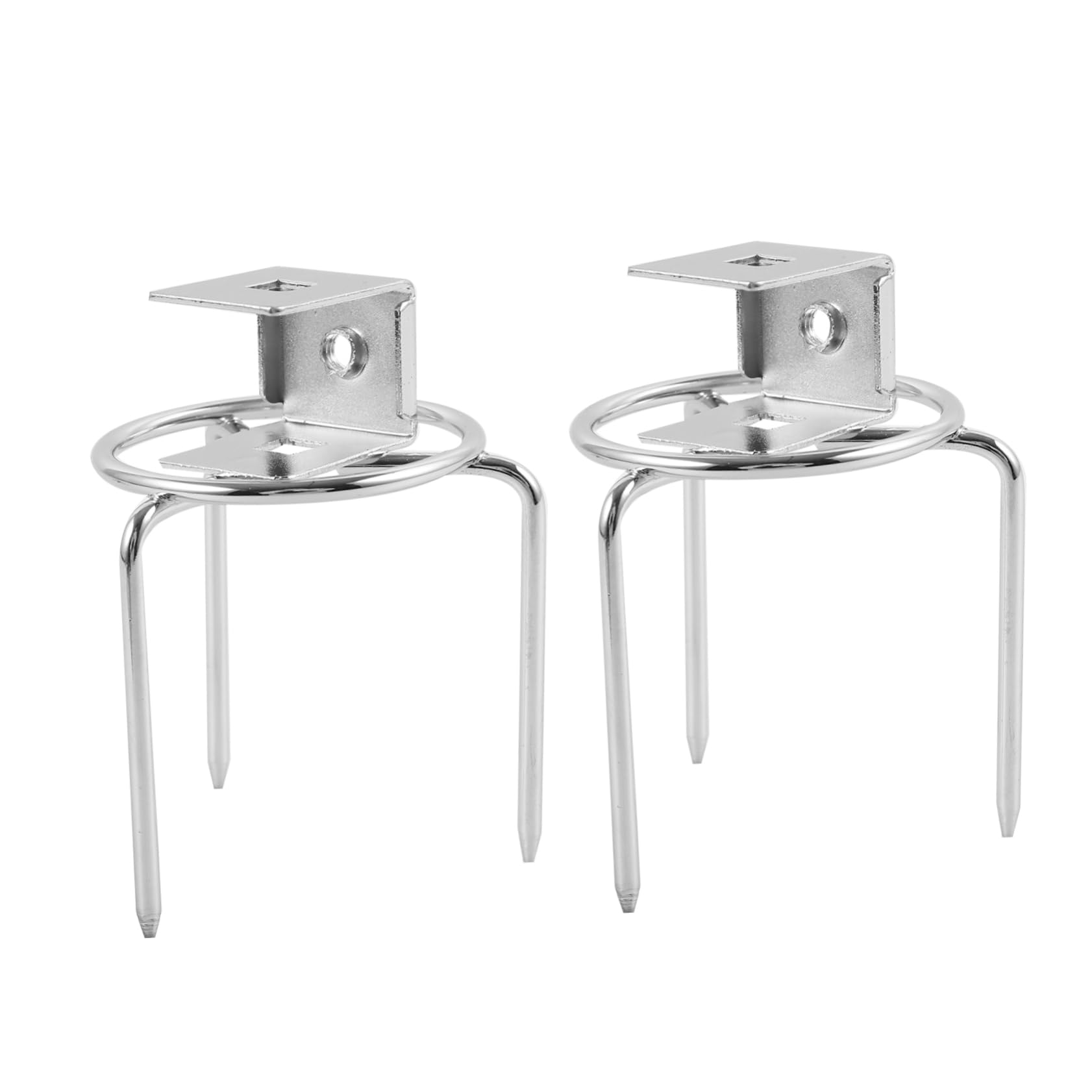 HANABASS 6pezzi Forchette Rotanti Per Arrosto Bbq Inossidabile Per Pollame e Utensili Versatili Per Grigliate e Friggitrice Ad Facili Usare e Pratiche Per e Picnic