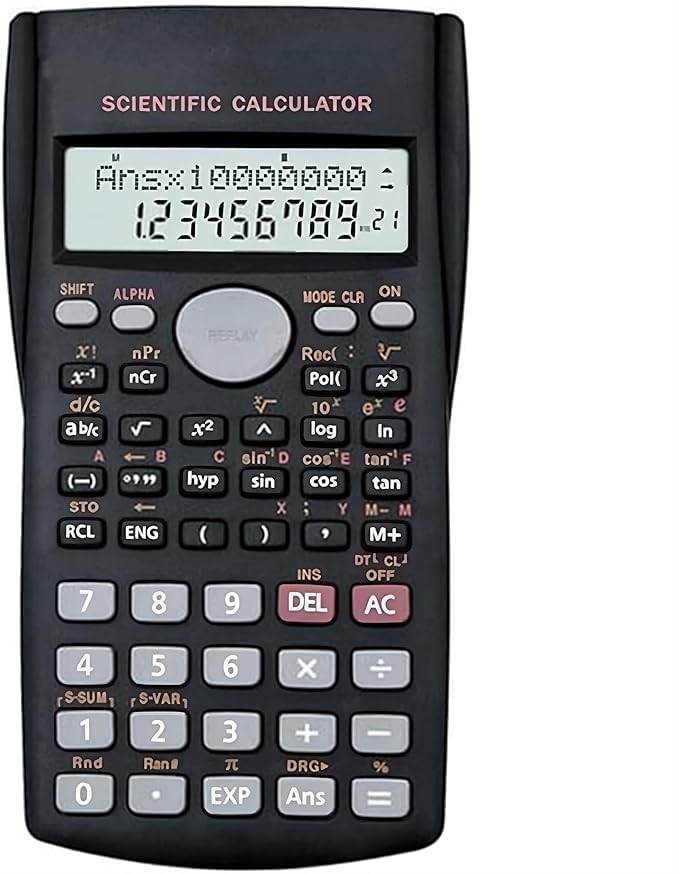 Scientific Calculator For Secondary School, A Level Maths Calculator, With 240 Functions- Precise Calculations, Perfect For School, Stationary Calculating Tools