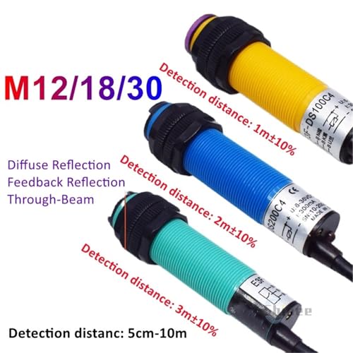 Capteur de proximité E3F-DS30C4 pour éviter les blocages de chaîne de tri 30cm - 3
