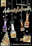 Dr. Rauchs Spirituosen Adventskalender 24 x 20ml 25-44% Vol | Gin | Rum | Kräuterliköre | Edelbrände