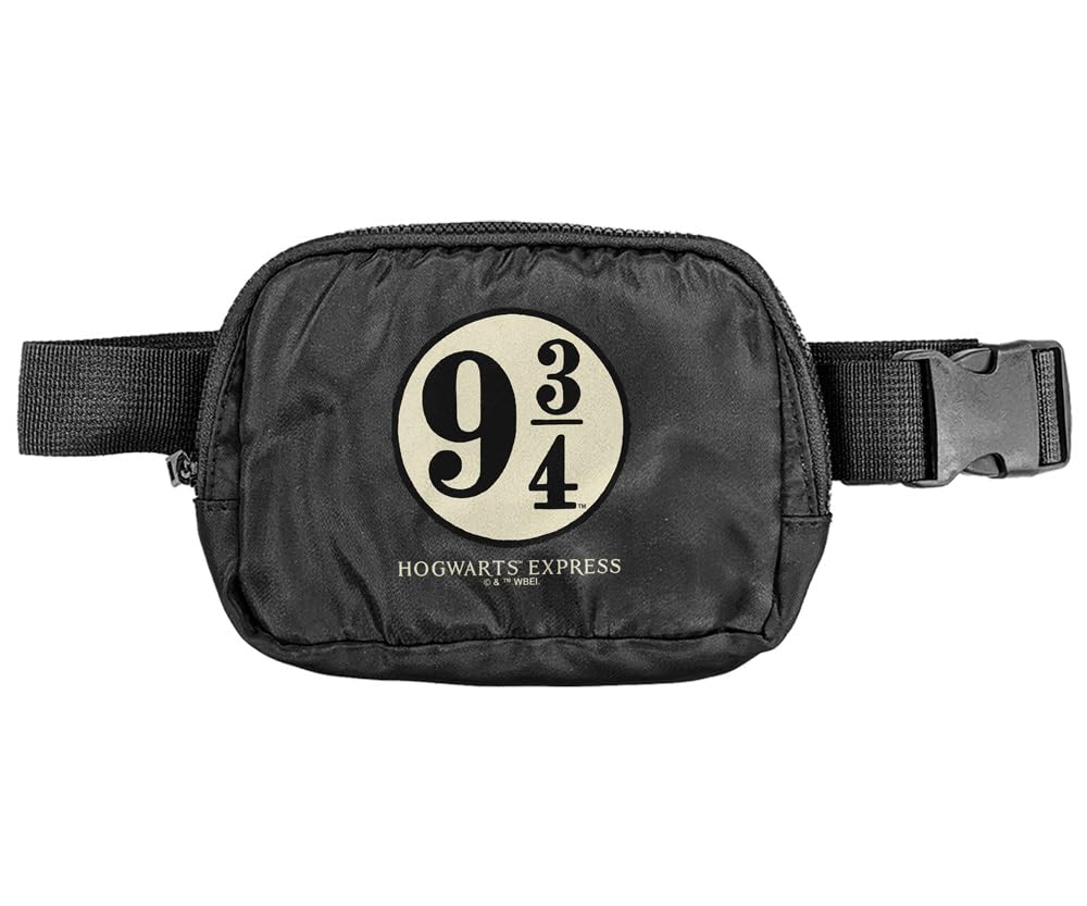 Harry Potter Hogwarts Express Tickets Belt Bag, Crossbody Fanny Pack for Women and Men, Adjustable