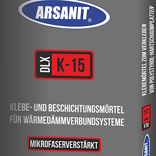 Klebe und Armierungsmörtel Beschichtungsmörtel Mikrofaserverstärkt 25 kg | grau