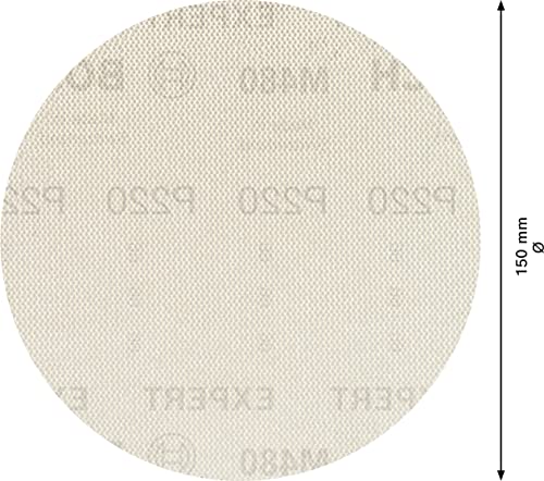 Disques abrasifs réticulés 150mm Expert M480 pour ponceuses excentriques G220 BOSCH 2608900694 - vue 5