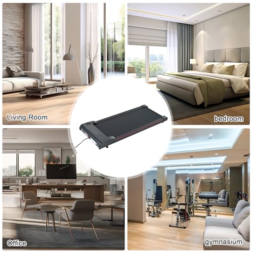 Caminadora portátil 3 en 1 plegable con control remoto y pantalla LED miniatura 4