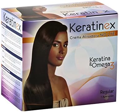 Keratinex Anti Breakage Hair Relaxer Cream No Lye, 1 Kit Regular