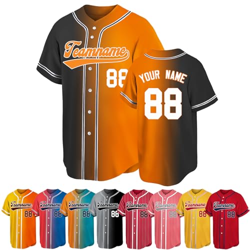 Custom Baseball Jersey Printed or Stitched, Customized Jersey