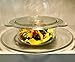 Cuchina Safe Vented Microwave Glass Lid and Bowl Cover; Perfect Lid for Bowls, Mugs, and Pots (8 inch - 1-Piece Set)