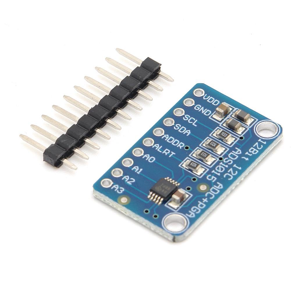 BerryBase ADS1015 4-Kanal 12 Bit AD Wandler Breakout Board