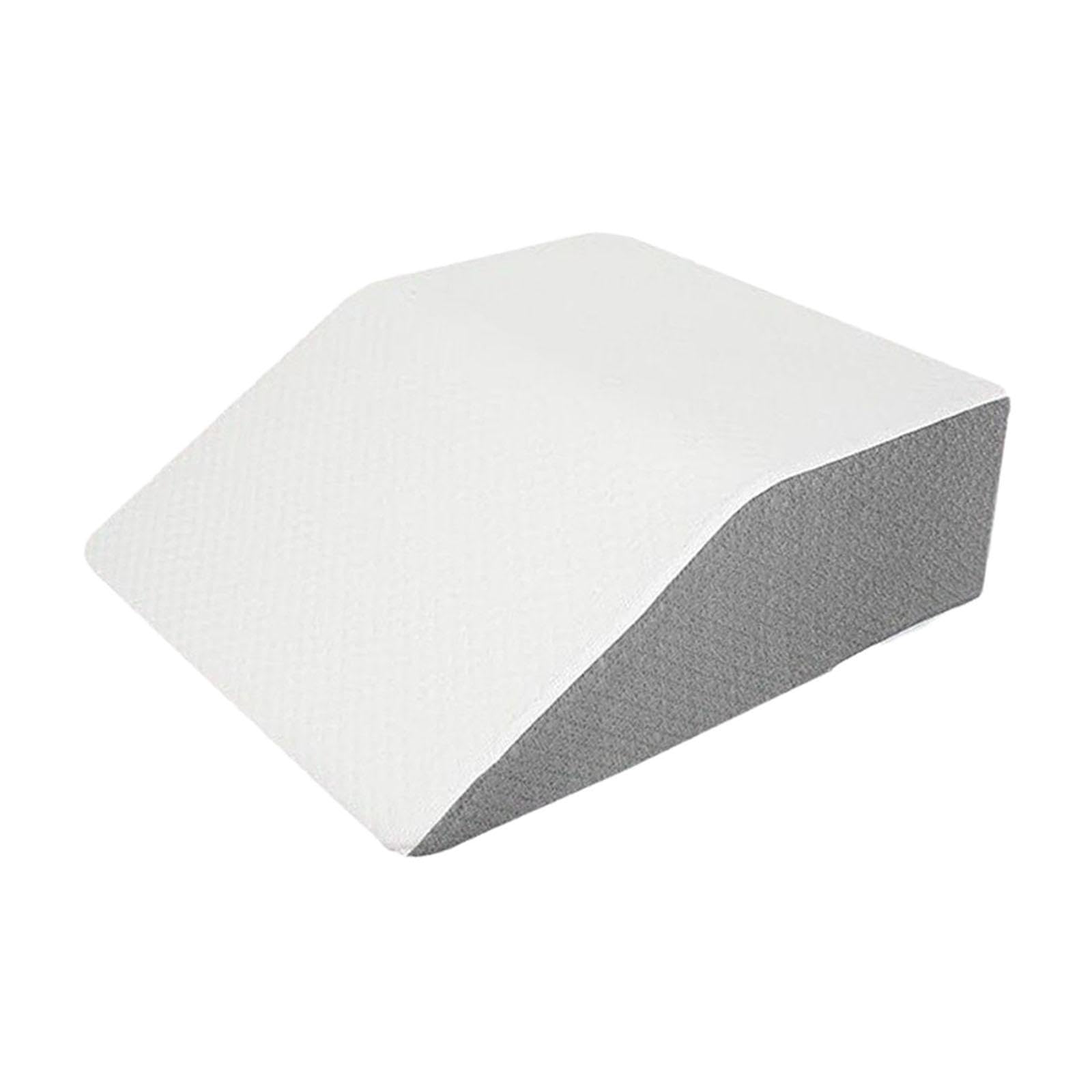 Perfeclan Almohada para piernas, posición Corporal, Funda extraíble, Transpirable, ergonómica, Lavable a máquina, cómoda, Multiusos, 61 x 51 x 20,5 cm, para