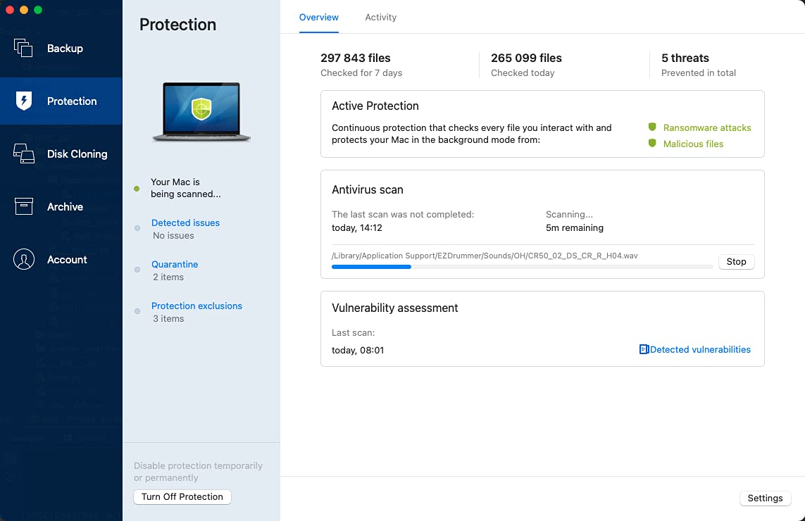 Acronis Cyber Protect Home Office (formerly Acronis True Image) | 3 PC/Mac | Personal cyber protection | Local backup, cloning, recovery, anti-ransomware and more | 1-year