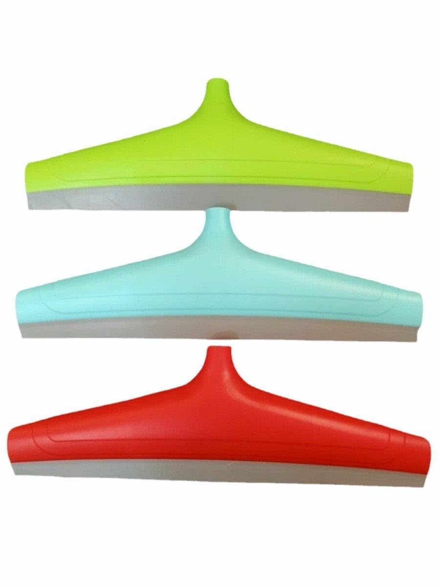 Varlaxmi Large 16inch Silicon Squeegee Wiper Head | Silicon Lip for One Wipe Dryness | Sea Green Colour | Replacement Head Only | Without Pipe-image-49