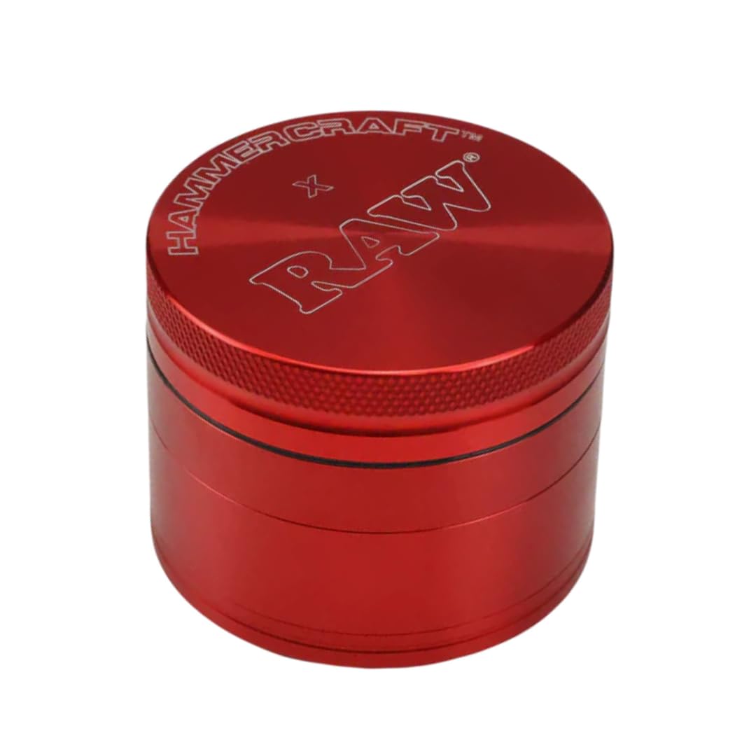 OutonTrip HAMMERCRAFT X RAW ALUMINUM GRINDER 50MM 4PT - RED (56MM)-image-30