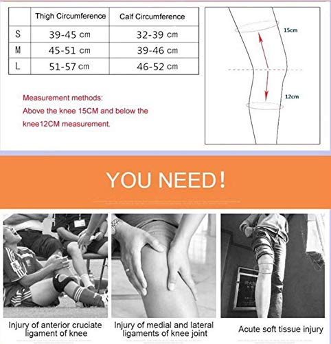 Supporto per Tutore per Ginocchio Regolabile Supporto per Ortesi per Ginocchio con Cerniera Medica Supporto per Legamenti Regolabili Lesioni Sportive Stecca Ortopedica Cu(L)