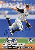 Mike Caruso autographed baseball card (Chicago Sox) 2000 Fleer Ultra #213 - Baseball Slabbed Autographed Cards