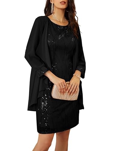 GRACE KARIN Women's Sequin Dress - Wedding Guest & Mother
