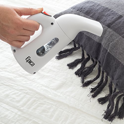 Epica High-Power Handheld Fabric Steamer, 3-Year Warranty, 60-Second Heat-up, 8 Minutes of Steam