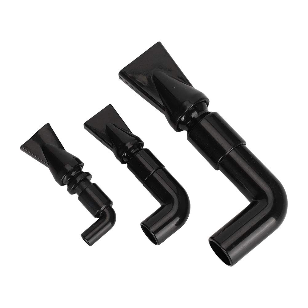 Jauarta 360° Rotating Elbow Aquarium Duckbill Nozzle Fish Water Outlet Tube Pump Fitting
