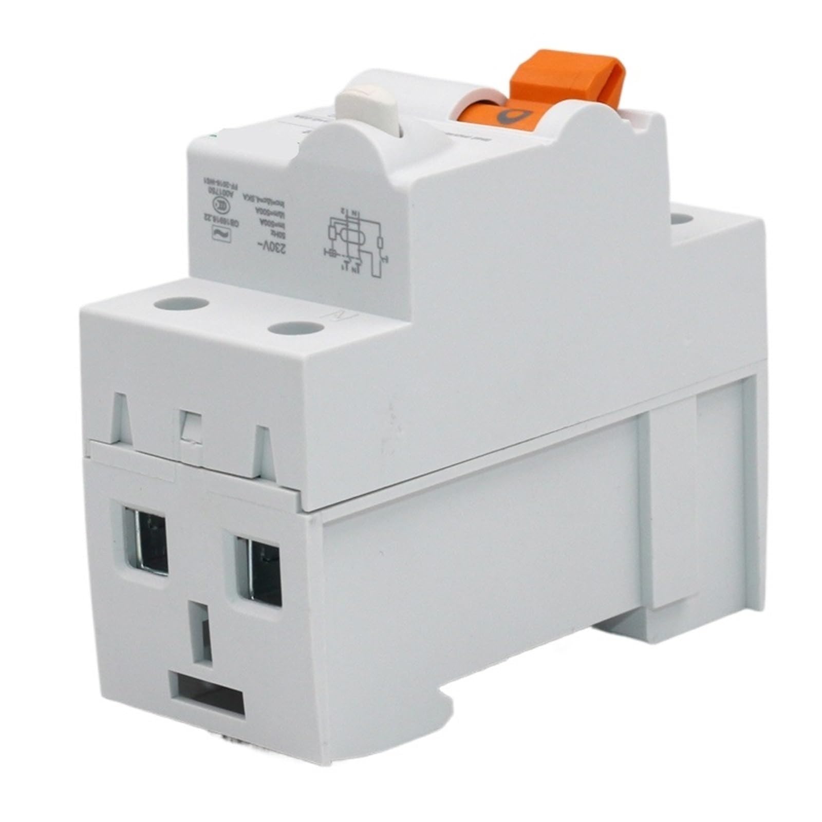 230 VAC 2P25A 40A 63A 30MA wyłącznik różnicowoprądowy Protectio wyłącznik różnicowoprądowy (40A)