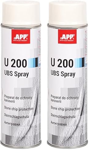 AUTO-PLAST PRODUKT Steinschlagschutz weiß (Packung mit 2)