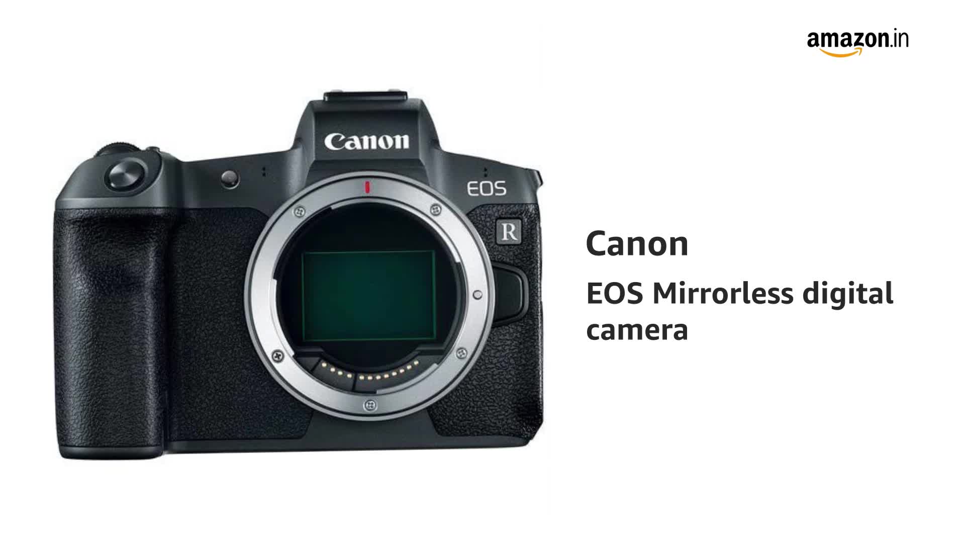 Buy Canon EOS R Mirrorless Digital Camera (Body Only, Black 