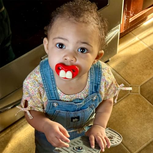 Funny Pacifiers for Babies, Newborn Pacifier 0-3 Months, Infants Pcifiers for 0-6 Months, Toddlers Mustache Pacifier, Baby Gift Pacifiers for Boys and Girls - Image 5