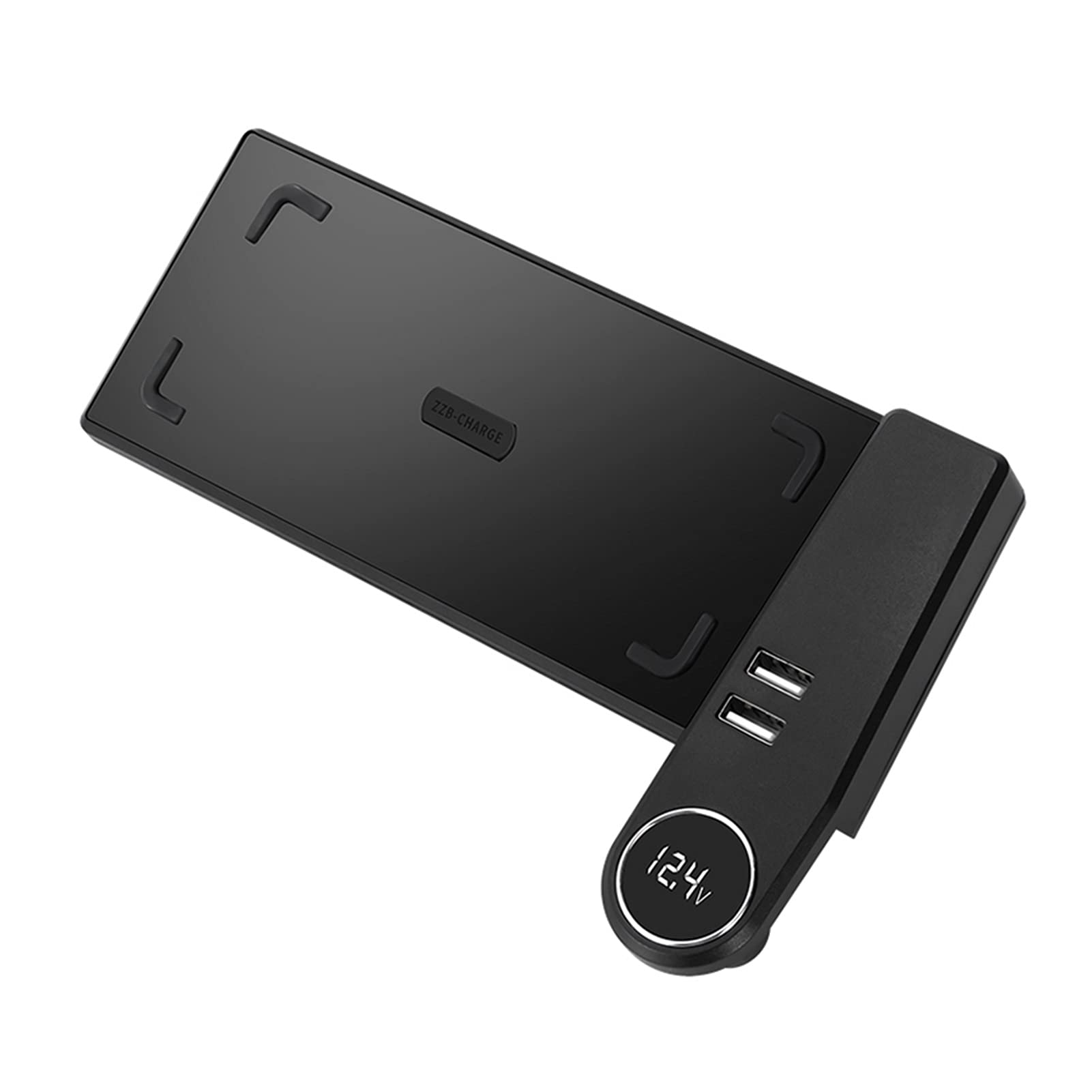 LHD 15W Ładowarka samochodowa QI bezprzewodowa Szybka ładowarka do telefonu Uchwyt ładujący, do Jetta, MK7 2019 2020 2021 Samochodowa płyta ładująca