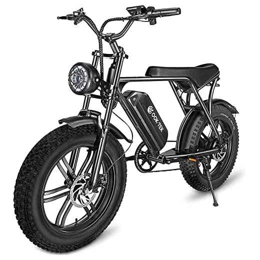 Electric Bike for Adults, 750w Electric Bicycle 20" Fat Tire E Bike 31MPH, 48V 15AH Removable Battery Beach Snow Mountain Bike Moped for Adults, Shimano 7 Speed and Dual Shock Absorber Dirt Bike