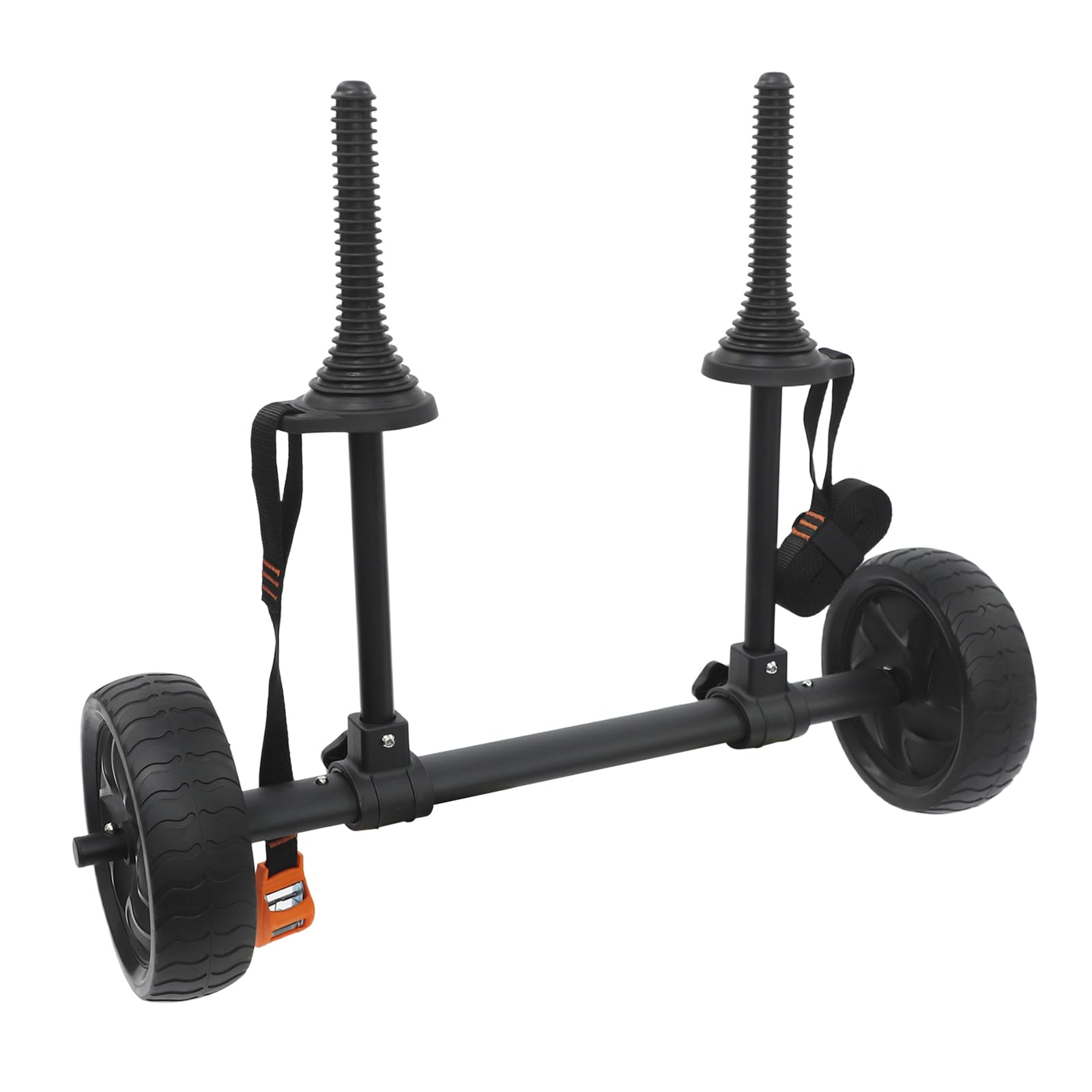 Aluminum Kayak Trolley Cart Detachable Design, Portable and Sturdy Canoe Transport Vehicle for Moving Kayaks and Canoes, 45kg Capacity