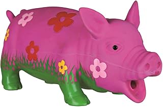 TRIXIE Pig with Flowers & Animal Voice Latex 20 cm product image