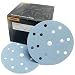 Produktbild Mirka BaseCut Schleifscheiben, 150 mm, 15,2 cm, Schleifpapier, Klettverschluss, 15 Löcher, Blau