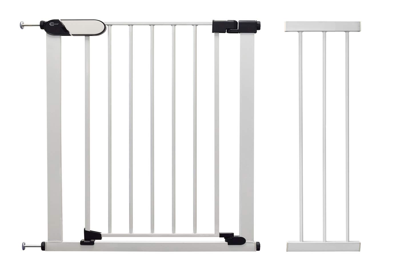 Buy Callowesse© Kemble Stair Gate, White, 82103cm with Included 21cm