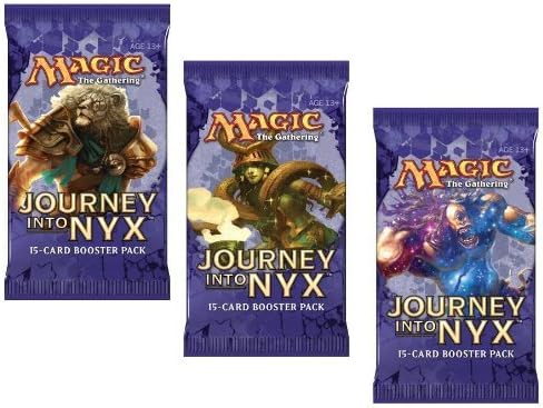 Magic the Gathering Journey Into Nyx Booster 3-Pack (includes 3 booster packs)