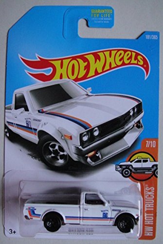Hot Wheels 2017 HW Hot Trucks Datsun 620 181 365, White