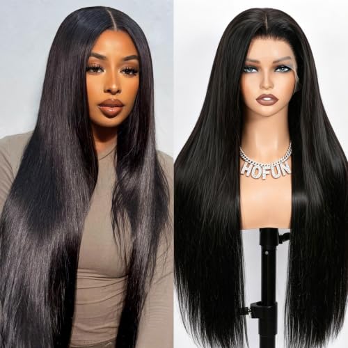 Hofun 30 Inch Straight Lace Front Wig 13x6 HD — 180 Density