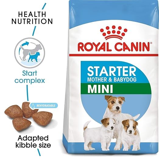 Image of Royal Canin Starter Mini, Mother & Babydog Food, 220 Grams, Dry Food, Supports Complex Natural Defence & Digestive Health, Provides Gestation /Lactation Support, Supports Easy rehydration
