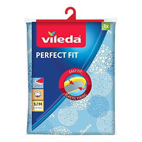 Vileda Perfect Fit Ironing Board Cover, Blue Cover