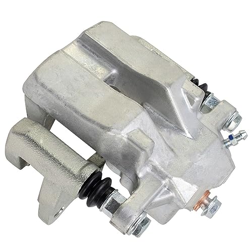Image of Detroit Axle - Rear Left Brake Caliper with Bracket Replacement for 2012 2013 2014 2015 2016 2017 2018 Toyota RAV4