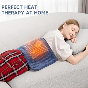 Heating Pad for Back Pain Cramps Relief, ZUODUN Electric Heating Pads for Neck/Shoulder/Leg with Auto Shut Off Large, 6 Heat Settings & Moist Heat Options, Christmas Gifts for Women, Men, Mom, Dad Heating Pad for Back Pain Cramps Relief ZUODUN Electric Heating Pads for NeckShoulderLeg with Auto Shut Off Large 6 Heat Settings Moist Heat Options Christmas Gifts for Women Men Mom Dad