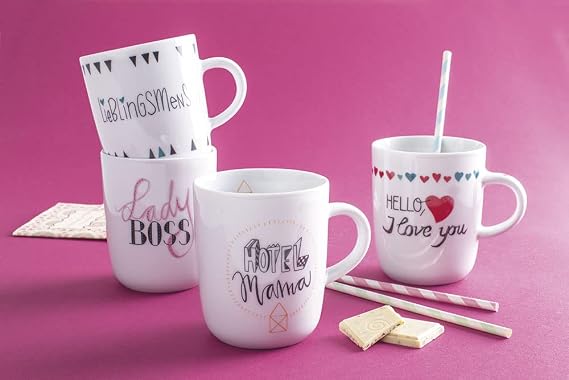 KAHLA Ceramic Mug - Happy Cups Modern Design - 350 ml Capacity