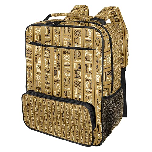 Sac à dos de voyage cartable marron de taille unique réglable