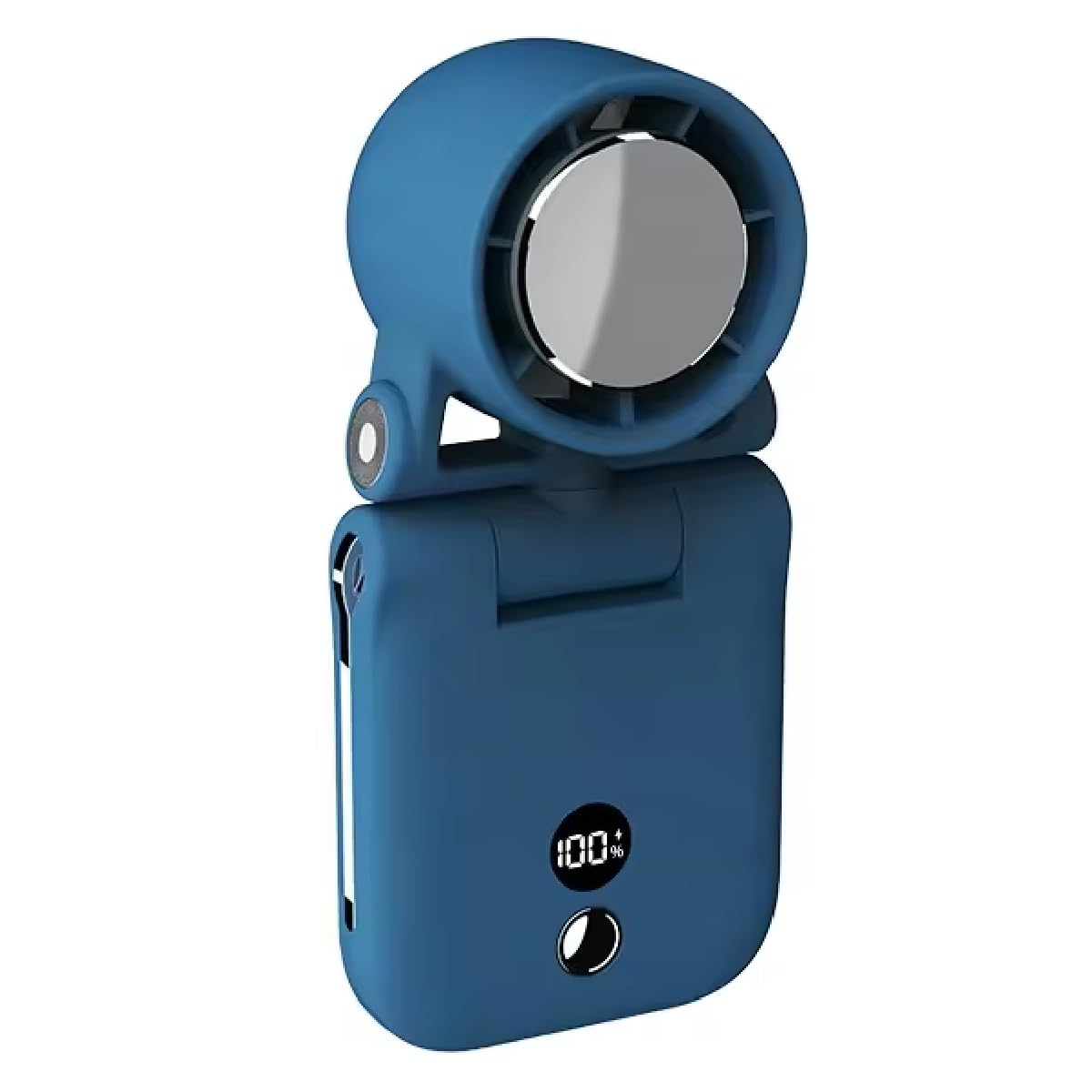 Ventilatore turbo portatile, ventilatore manuale ad alta velocità con clip, ventilatore personale ricaricabile con display LED, ventilatore portatile ricaricabile, ventilatore portatile per esterni/pa