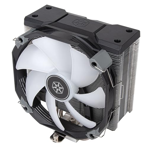 Image of SilverStone Technology Argon V140 ARGB High Performance 140mm CPU Cooler, SST-ARV140-ARGB