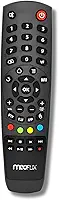Controle Remoto Compatível com Receptor Meoflix Flixter QBIC EVA TV Box – Substitui Controle Original – Infravermelho IR – Pronto para Uso – Preto