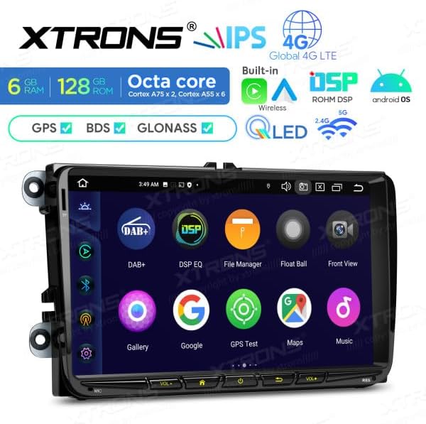 XTRONS IXA94MTVL Car Stereo App Drawer