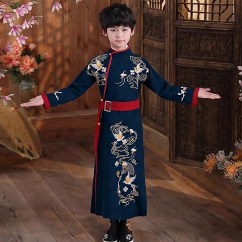 Disfraz tradicional chino Hanfu para niños miniatura 4