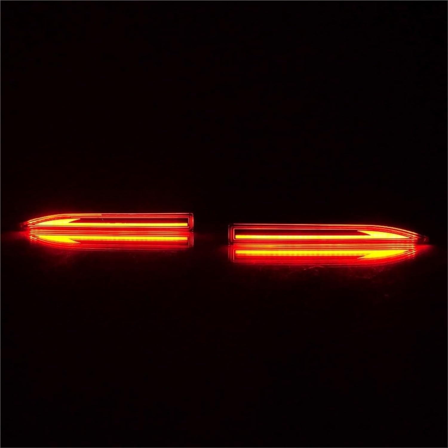 車のテールライト 車の LED リアバンパーライト用のトヨタヤリス ativ ため 用の vios 2022 2023 リフレクター